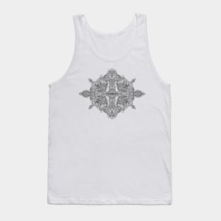 Traditional Henna style design Tank Top